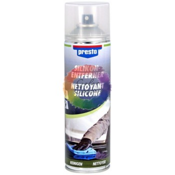 Засіб для видалення силікону (антисиликон) Presto Silicone remover 500 мл