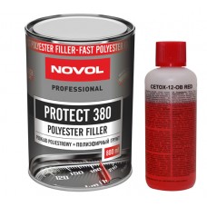 Поліефірний грунт для авто NOVOL PROTECT 380, 0,8+0,08