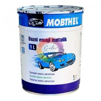 Автоемаль для фарбування авто металік 408 Чароїт Mobihel 1 л